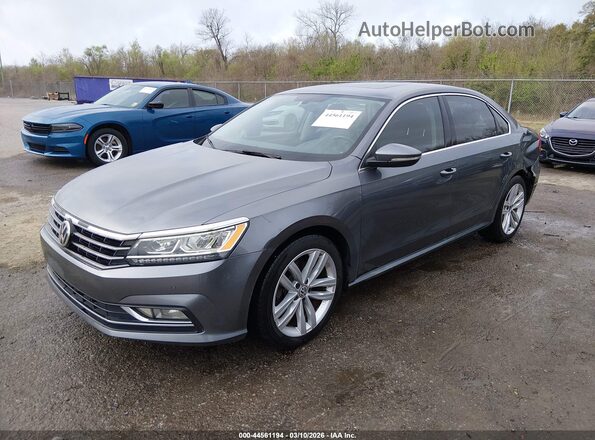 1VWBA7A32JC012283 2018 VOLKSWAGEN PASSAT Gray Vista tres cuartos delantera izquierda
