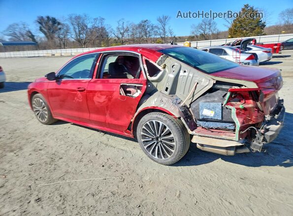 1VWBA7A33NC009995 2022 VOLKSWAGEN PASSAT Red Tył lewy