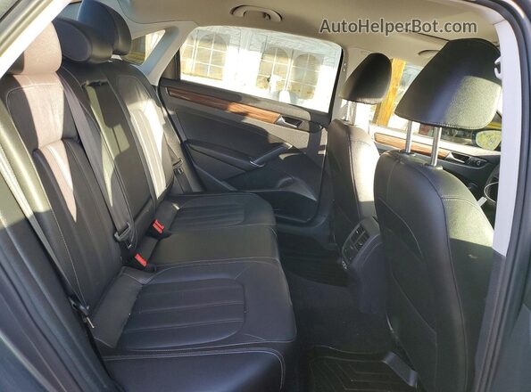 1VWBA7A35NC009707 2022 VOLKSWAGEN PASSAT Gray Vista de los asientos traseros