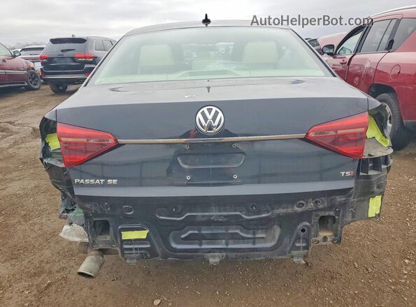 1VWBA7A3XJC008143 2018 VOLKSWAGEN PASSAT Черный Вид сзади