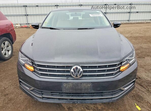 1VWBA7A3XJC008143 2018 VOLKSWAGEN PASSAT Черный Вид спереди