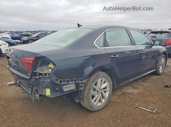1VWBA7A3XJC008143 2018 VOLKSWAGEN PASSAT Черный Задняя правая четверть