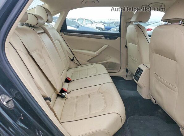 1VWBA7A3XJC008143 2018 VOLKSWAGEN PASSAT Черный Вид задних сидений