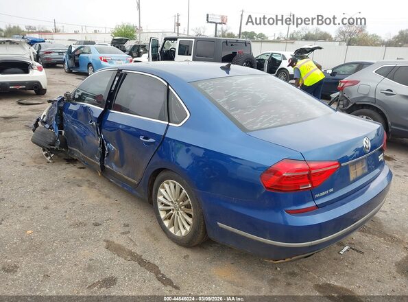 1VWBS7A31GC023345 2016 VOLKSWAGEN PASSAT Blue Tył lewy