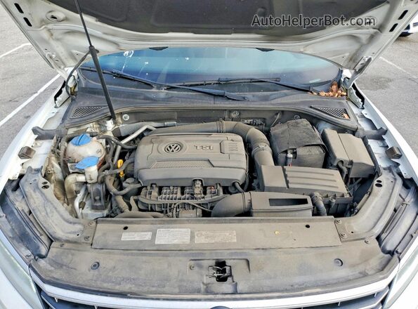 1VWCT7A31GC066083 2016 VOLKSWAGEN PASSAT Белый Вид задней части салона