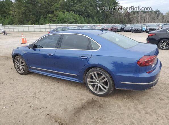 1VWDT7A33HC065118 2017 VOLKSWAGEN PASSAT Blue Rear left