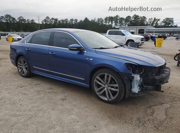 1VWDT7A33HC065118 2017 VOLKSWAGEN PASSAT Blue Front right
