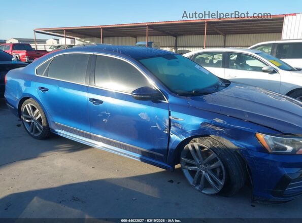 1VWDT7A38HC060674 2017 VOLKSWAGEN PASSAT Blue 