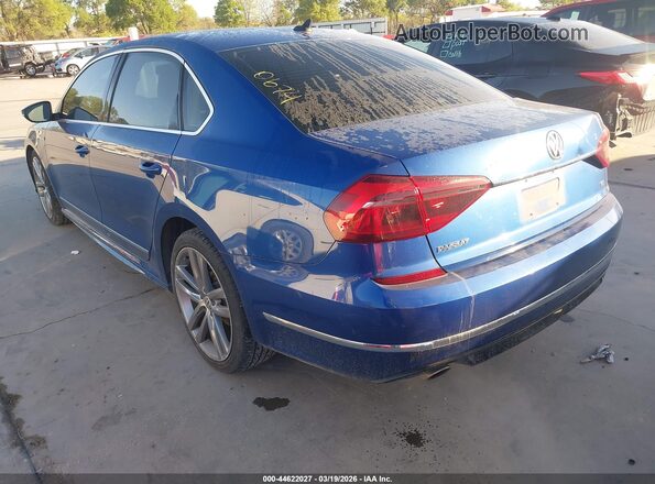 1VWDT7A38HC060674 2017 VOLKSWAGEN PASSAT Blue 
