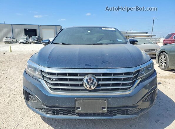 1VWMA7A32MC006559 2021 VOLKSWAGEN PASSAT Blue Front view