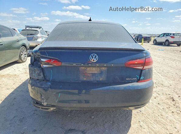 1VWMA7A32MC006559 2021 VOLKSWAGEN PASSAT Blue Rear view