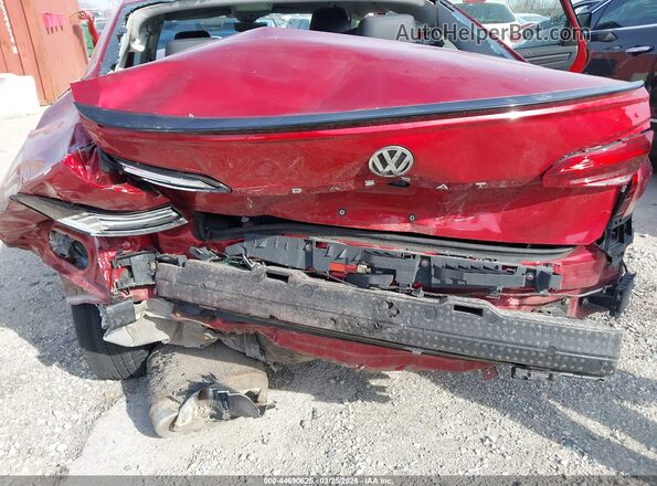 1VWMA7A34LC023720 2020 VOLKSWAGEN PASSAT Red წინა ხედი
