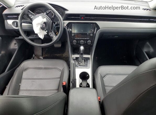 1VWSA7A33MC009042 2021 VOLKSWAGEN PASSAT Silver Առջևի վահանակի տեսք