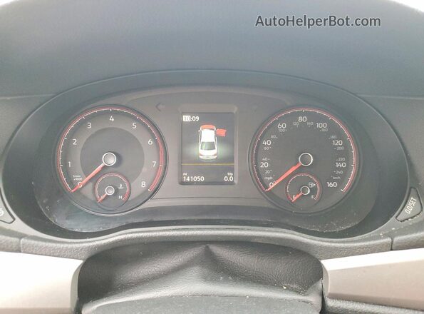 1VWSA7A35MC010595 2021 VOLKSWAGEN PASSAT White Вид щитка приладів