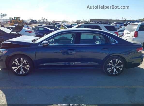 1VWSA7A35MC013335 2021 VOLKSWAGEN PASSAT Blue 360 interior view