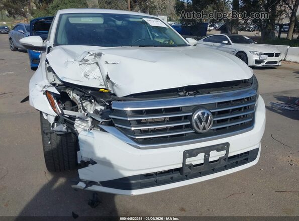 1VWSA7A38MC014530 2021 VOLKSWAGEN PASSAT White Вид щитка приладів