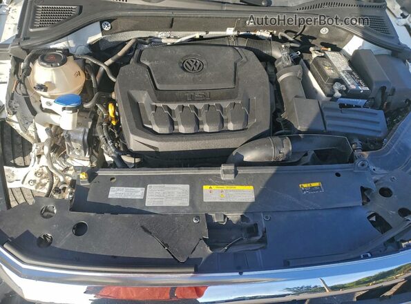 1VWSA7A3XMC003075 2021 VOLKSWAGEN PASSAT Белый Вид задней части салона