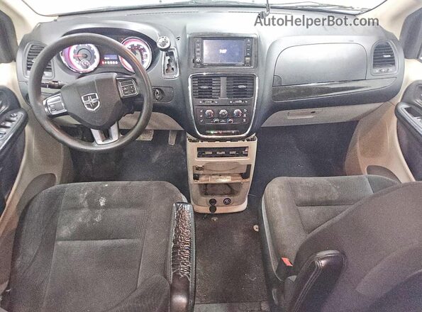 2C4RDGBG8KR798674 2019 DODGE GRAND Серый Вид щитка приборов
