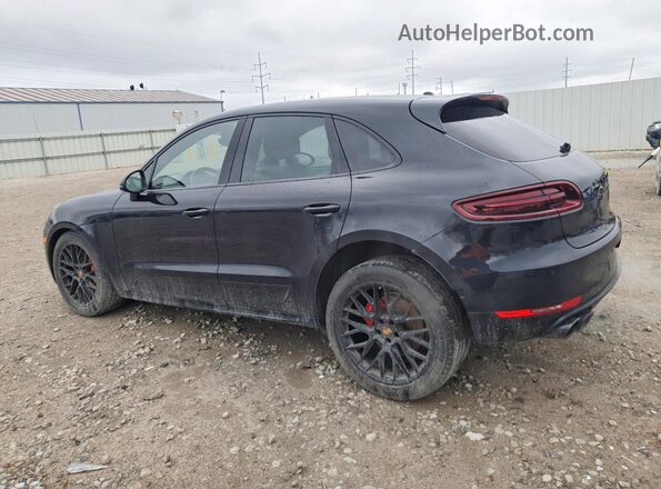 WP1AG2A56HLB55313 2017 PORSCHE MACAN Black Tył prawy