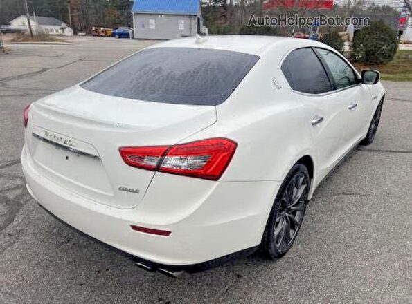 ZAM57RSA0G1172444 2016 MASERATI GHIBLI White Вид спереду