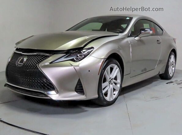 JTHDZ5BC4R5027549 2024 LEXUS RC350 Silver Rear right