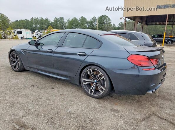 WBS6E9C54JG437590 2018 BMW M6 Gray Trasero derecho