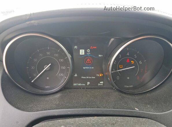 SADFP2FX1L1Z86700 2020 JAGUAR E-PACE Black Widok tylnych siedzeń