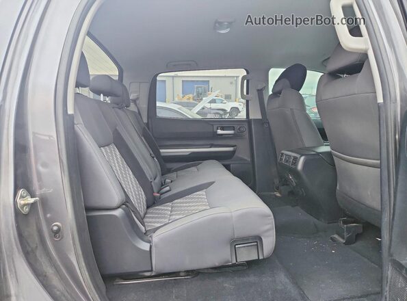 5TFDY5F16KX851933 2019 TOYOTA TUNDRA Gray Вид задніх сидінь