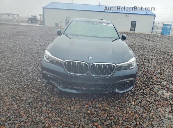 WBA7J2C33HG497851 2017 BMW 7 SERIES Gray Հետևի տեսք