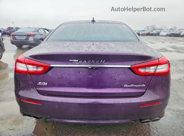 ZAM56RRL7H1246924 2017 MASERATI QUATTROPOR Purple Vista interior delantera