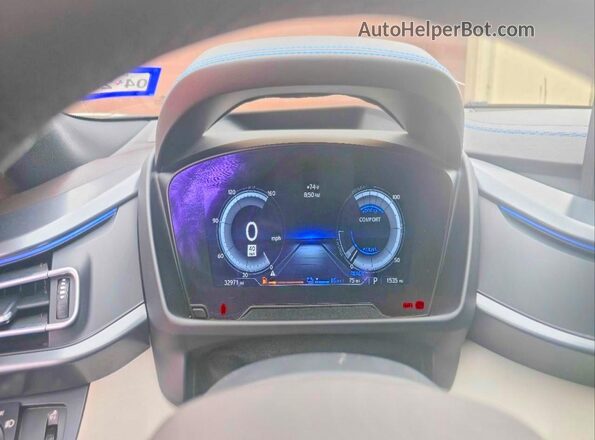 WBY2Z2C59GV675438 2016 BMW I8 White Instrument cluster view
