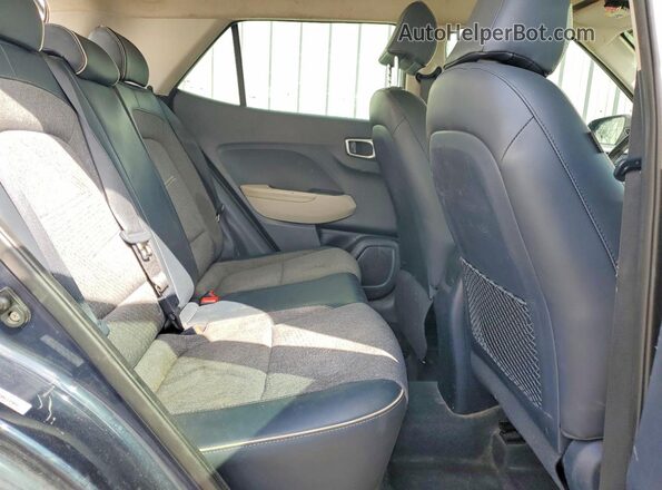 KMHRC8A39NU149041 2022 HYUNDAI VENUE Синий Вид задней части салона