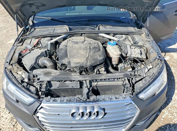 WAUENAF4XJA094193 2018 AUDI OTHER Black Vista del compartimento del motor