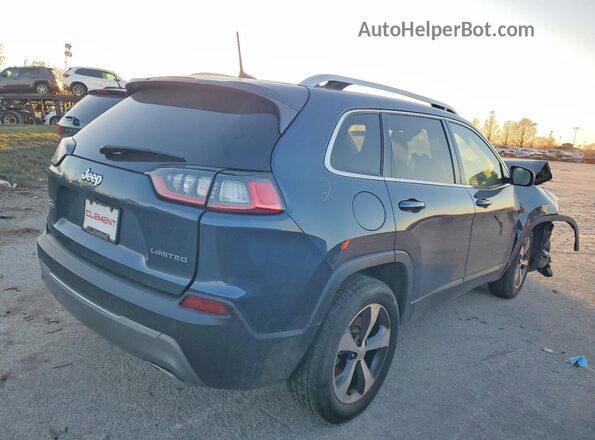 1C4PJMDXXMD118548 2021 JEEP CHEROKEE Teal 