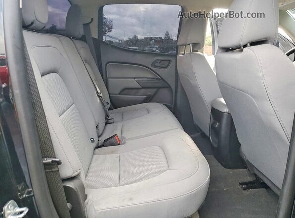 1GCGSBEN1N1106399 2022 CHEVROLET COLORADO Black Rear seats view