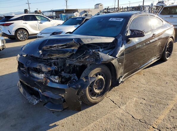 WBS4Y9C50JAC86574 2018 BMW M4 Black Հետևի ձախ