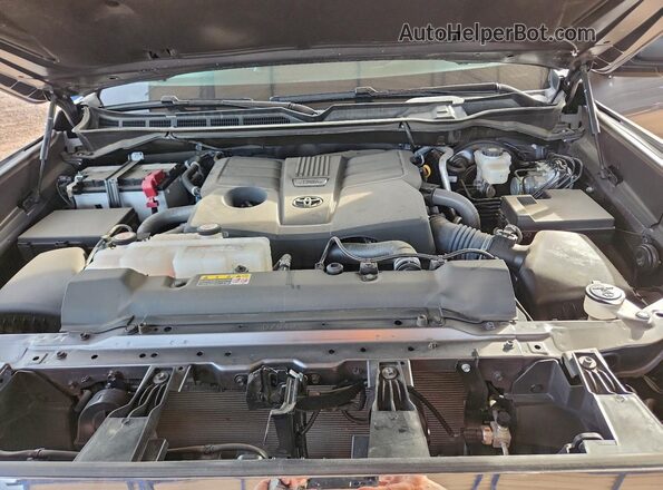 5TFLA5DB7RX149237 2024 TOYOTA TUNDRA Gray Вид задньої частини салону