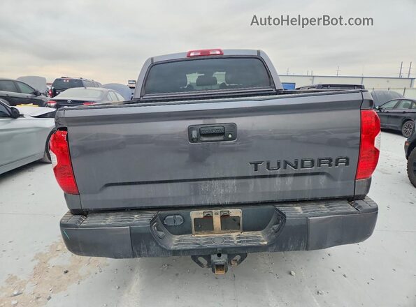 5TFDY5F16KX851933 2019 TOYOTA TUNDRA Gray Вид ззаду