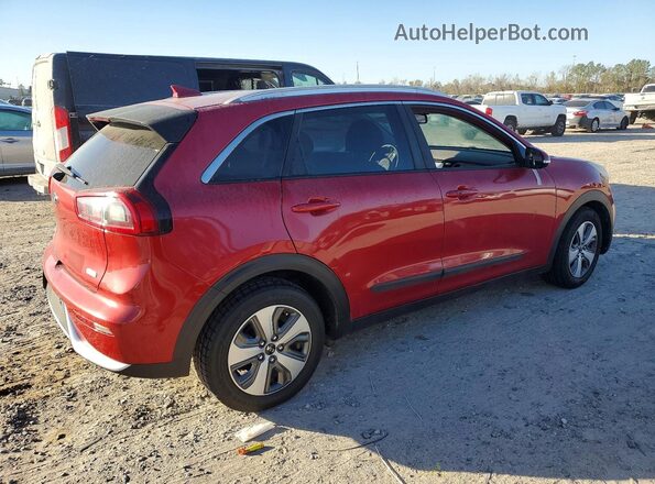 KNDCC3LC4K5224227 2019 KIA NIRO Red Przód prawy