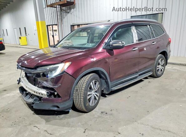 5FNYF6H61GB065450 2016 HONDA PILOT Красный 