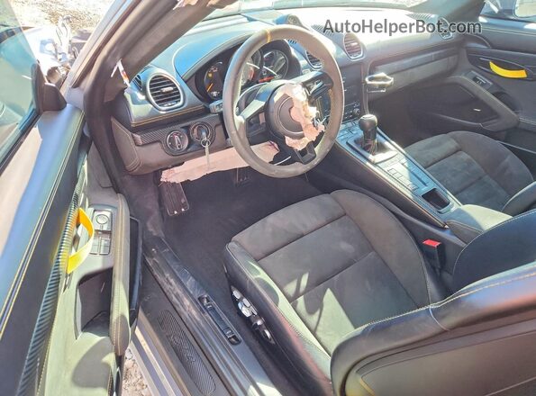 WP0AC2A81PS275497 2023 PORSCHE CAYMAN Gray Vista del cuadro de instrumentos