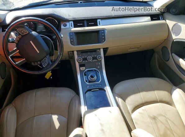 SALVP2BG9GH103252 2016 LAND ROVER RANGE Синий Вид щитка приборов