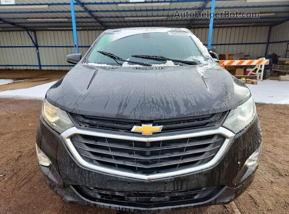 2GNAXUEV9K6121154 2019 CHEVROLET EQUINOX Черный Вид спереди