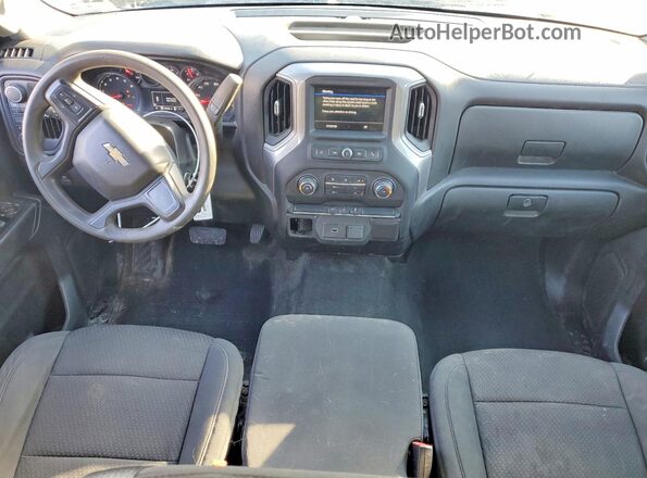 1GCRYBEH2LZ359375 2020 CHEVROLET SILVERADO Gray ხელსაწყოთა პანელის ხედი