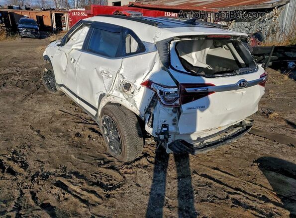 KNDEUCAA6M7068741 2021 KIA SELTOS Белый Задняя левая четверть