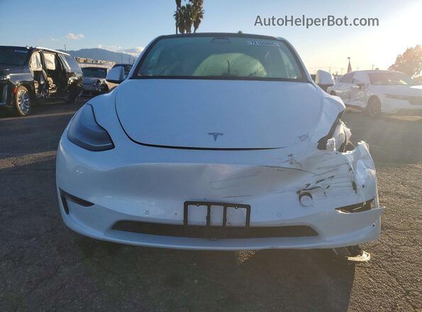 5YJYGAEE8MF235407 2021 TESLA MODEL Y White Vista trasera