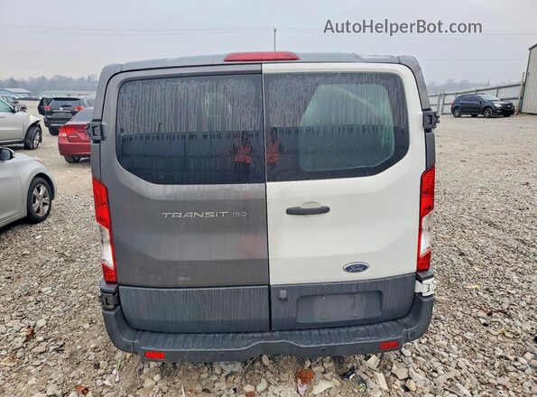 1FMZK1YM4GKB17587 2016 FORD TRANSIT Gray Вид ззаду