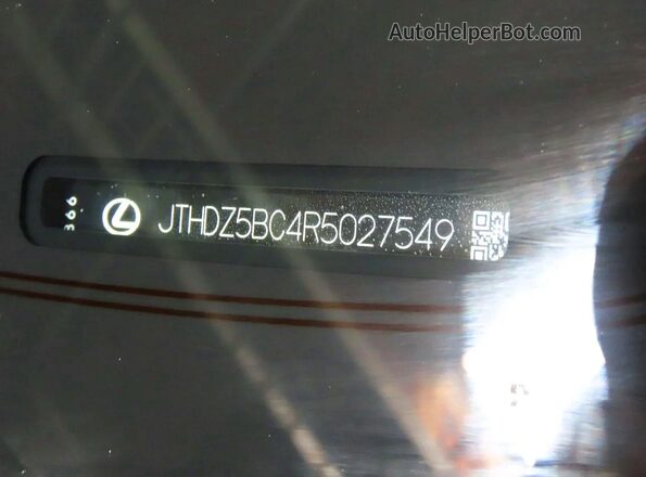 JTHDZ5BC4R5027549 2024 LEXUS RC350 Silver Rear interior view