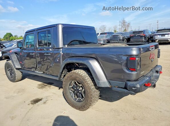 1C6JJTBG9NL135990 2022 JEEP GLADIATOR Серый Задняя правая четверть