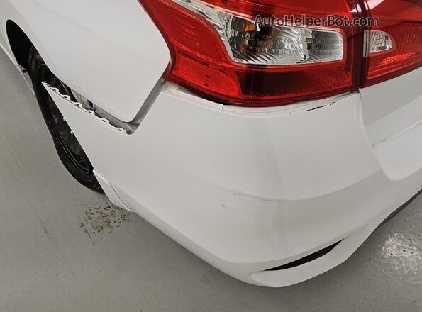 3N1AB7AP6KY419100 2019 NISSAN SENTRA White 